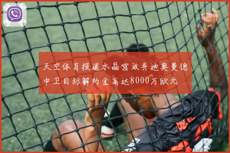 天空体育报道水晶宫放弃迪奥曼德中卫目标解约金高达8000万欧元